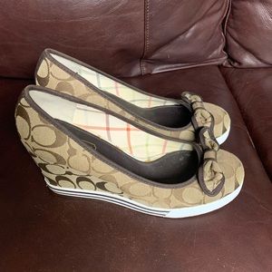 Coach Shoes - Coach wedge shoes Coach Shoes - Coach wedge shoes
